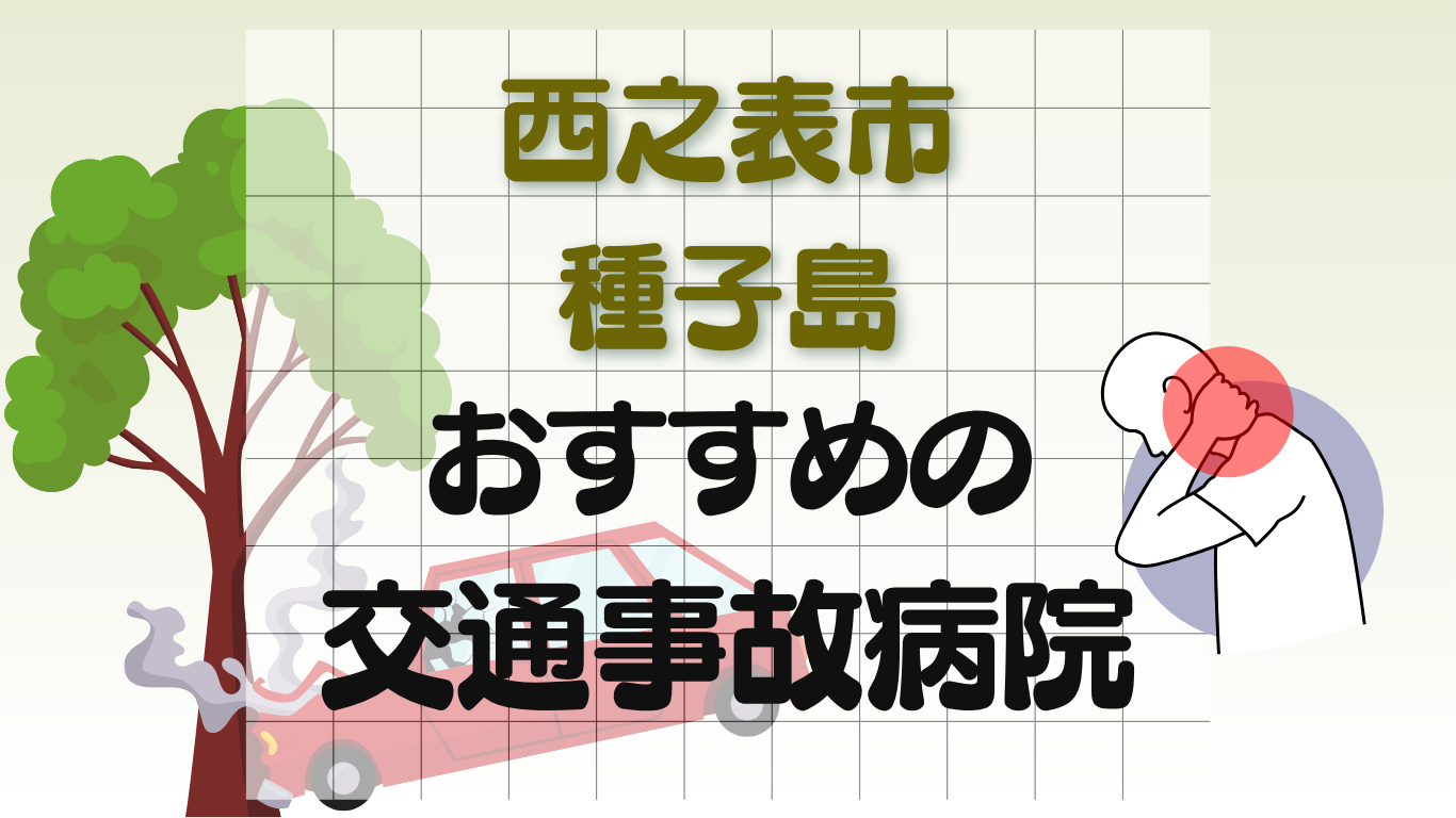 西之表市・種子島 交通事故治療