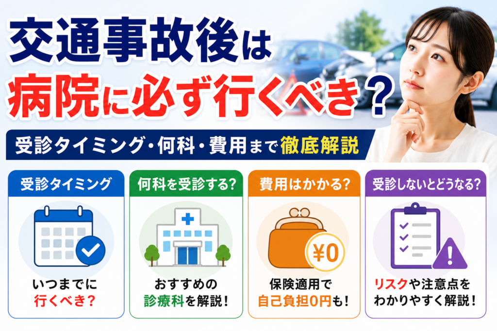 交通事故後 病院