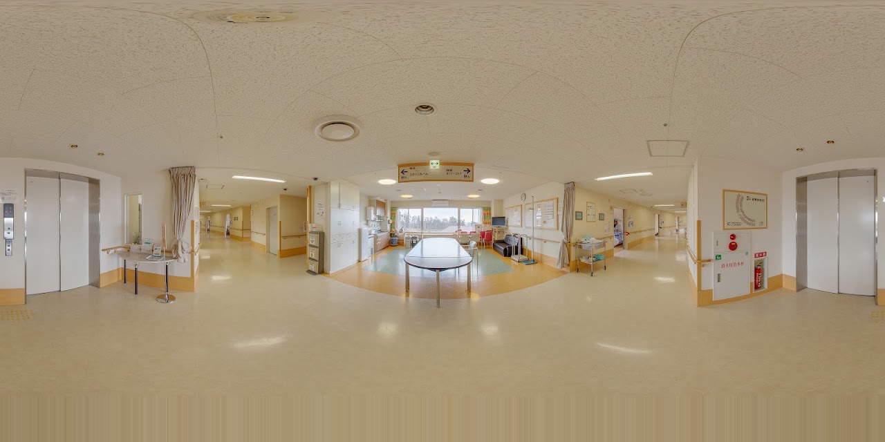ななえ新病院の外観・院内写真