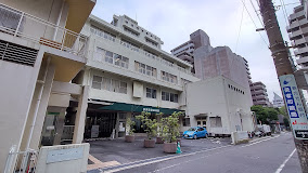 横浜掖済会病院の外観・院内写真